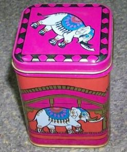 Cutie metalica cu Elefantul Norocos