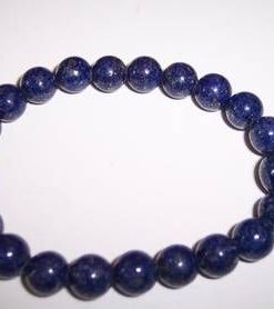 Bratara Mala din lapis lazuli, pe elastic - model deosebit !