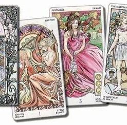 Tarot Art Nouveau LENORMAND - 36 carti - lb. romana