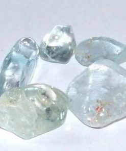 Cristale naturale de topaz blu - 5 bucati